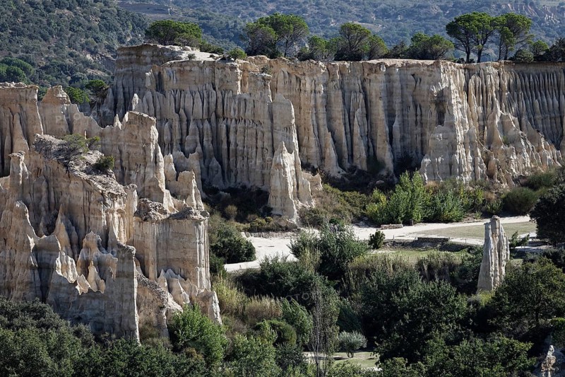 Rock formation, Orgues d'Ille-sur-Tet