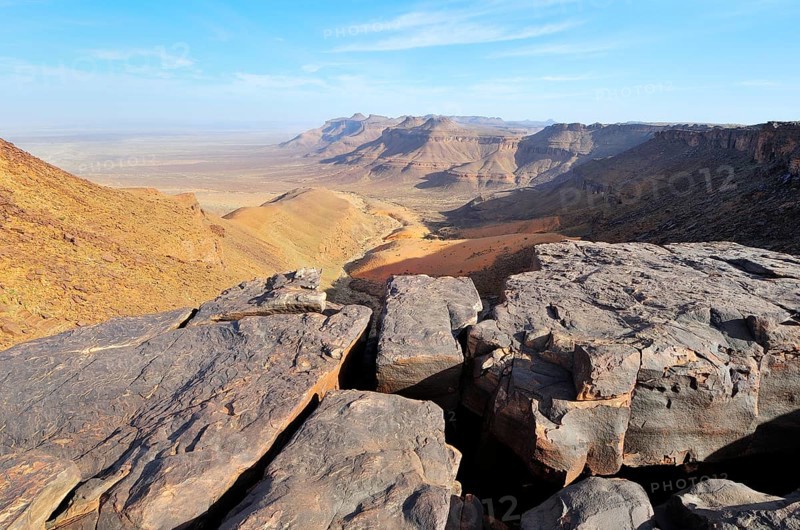 Mountain scenery at Amogjar pass