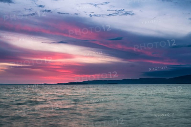 Sunset at Lago Trasimeno