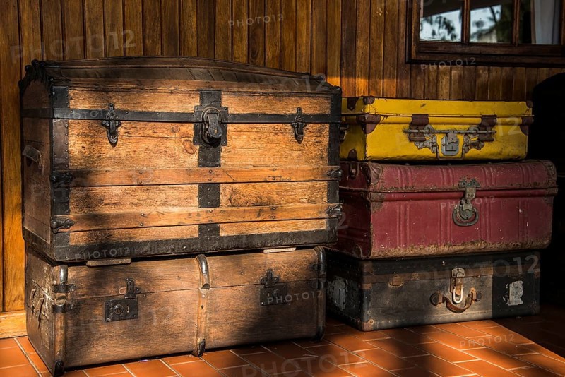 Vintage luggage