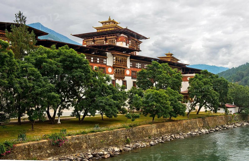Punakha Dzong monastery fortress