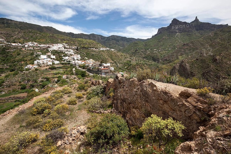 View of Tejeda and Roque Nublo
