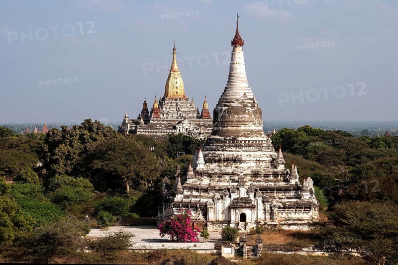 View of pagodas