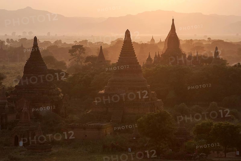 View of pagodas