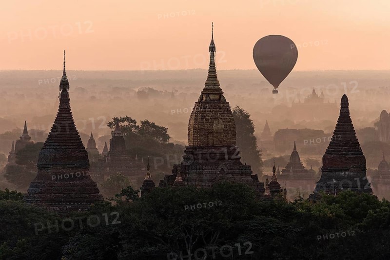 View of pagodas