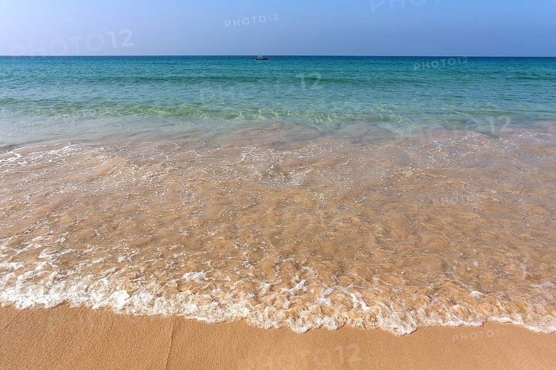 Turquoise sea in Ngapali Beach