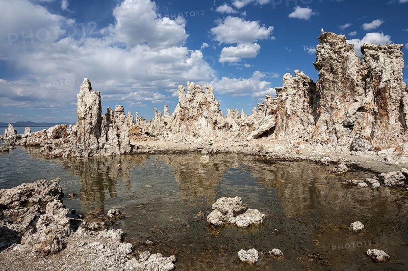 Tuff rock formation