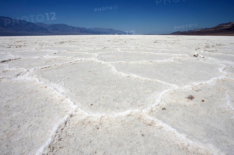 Salt crust in Badwater Basin salt pan