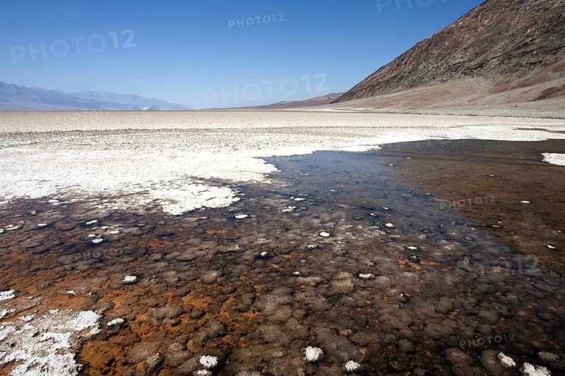 Salt crust in Badwater Basin salt pan
