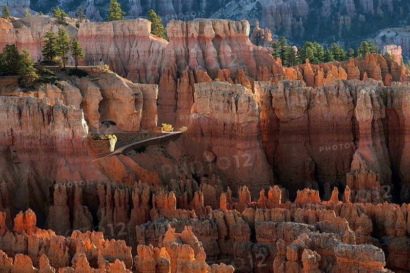 View of Bryce Amphitheater from Inspiration Point