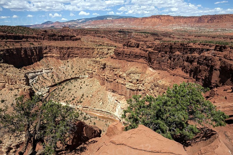 View of Sulphur Creek from Gossenecks Overlook