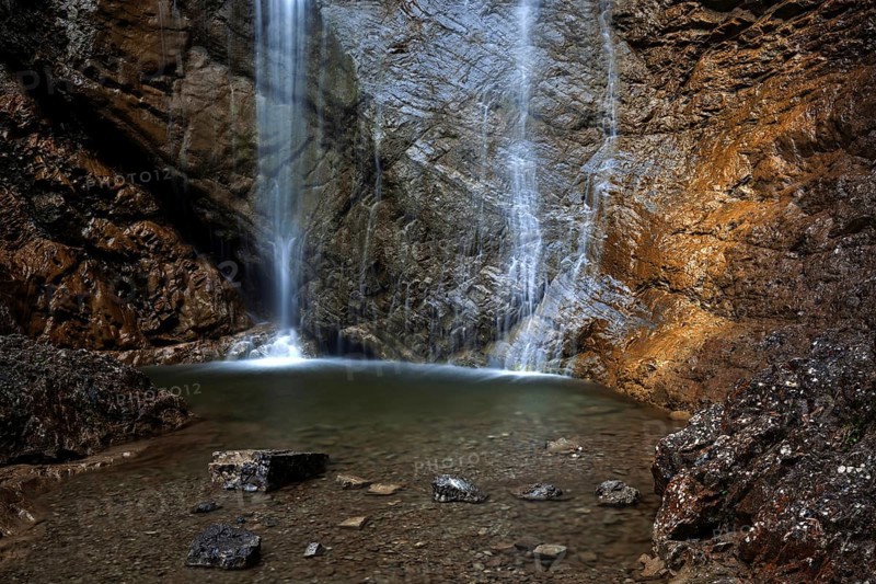 Schleierfall waterfall