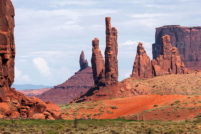 Rock formations