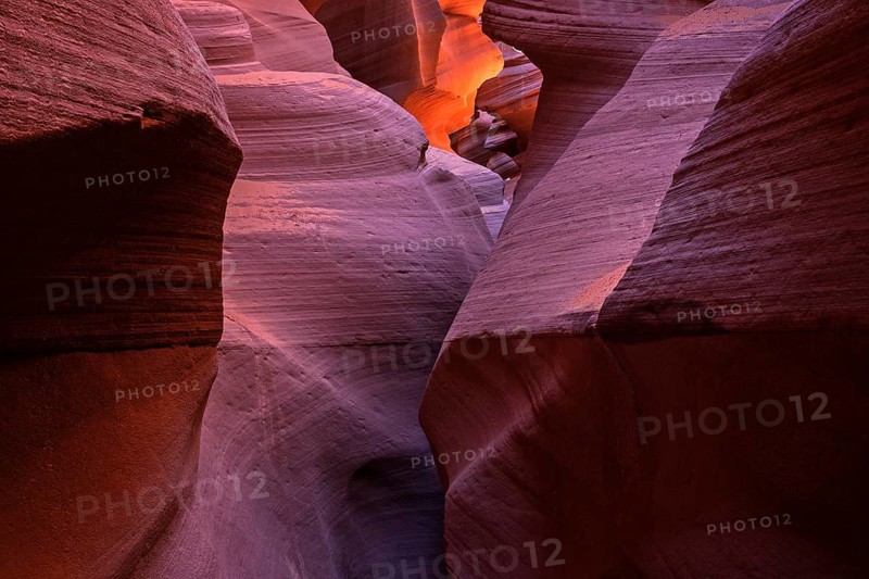 Colourful sandstone formations