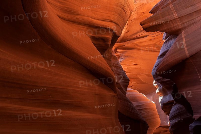 Colourful sandstone formations