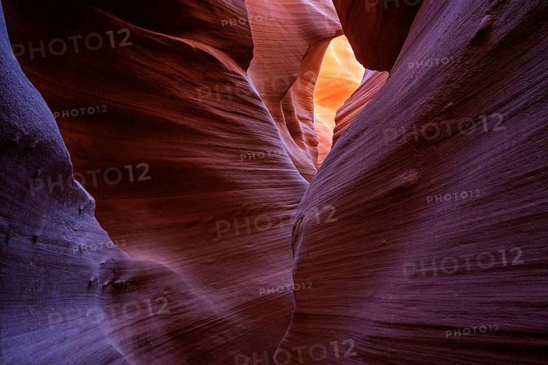 Colourful sandstone formations