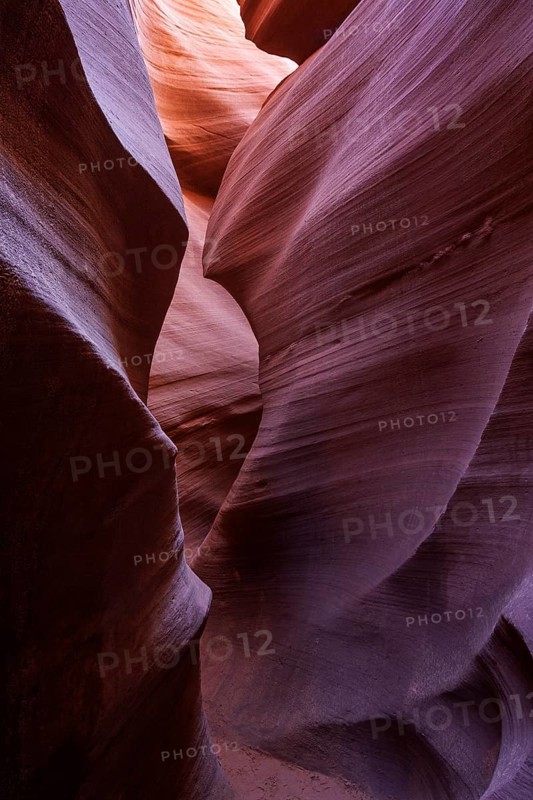 Colourful sandstone formations