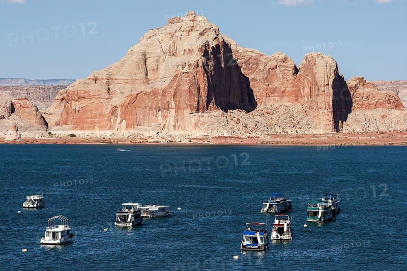 Red Navajo Sandstone cliffs