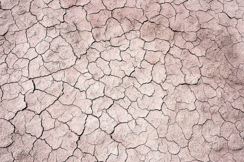 Dried earth