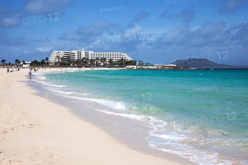 Sandy beach and turquoise sea