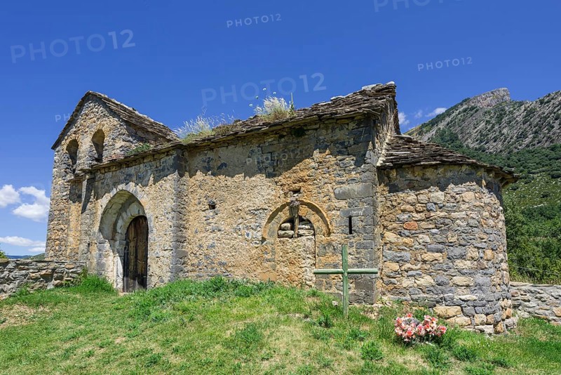 Church of Sercue in Canon de Aniscio