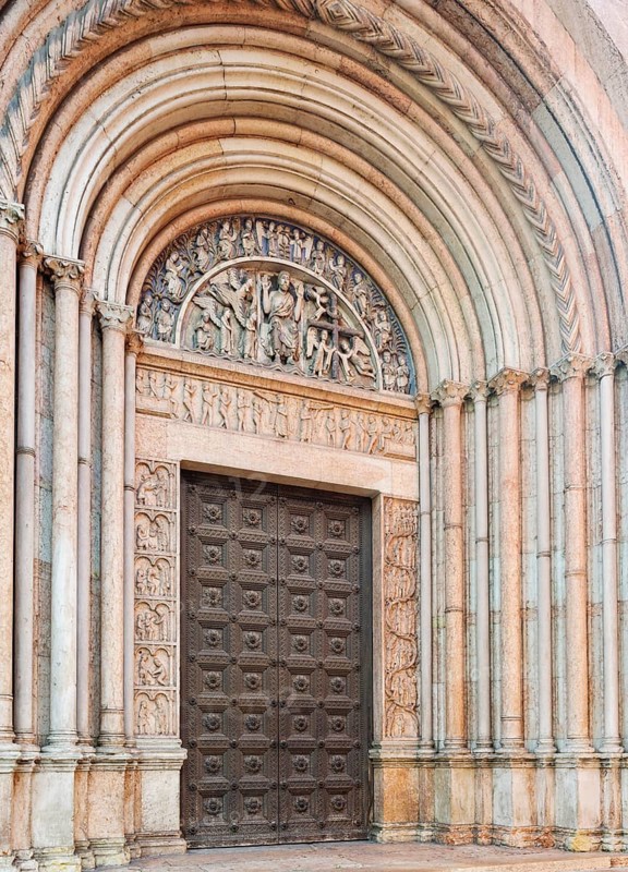 Baptistery entrance