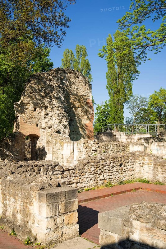 Ruins of the Dominican convent Domonkos kolostor