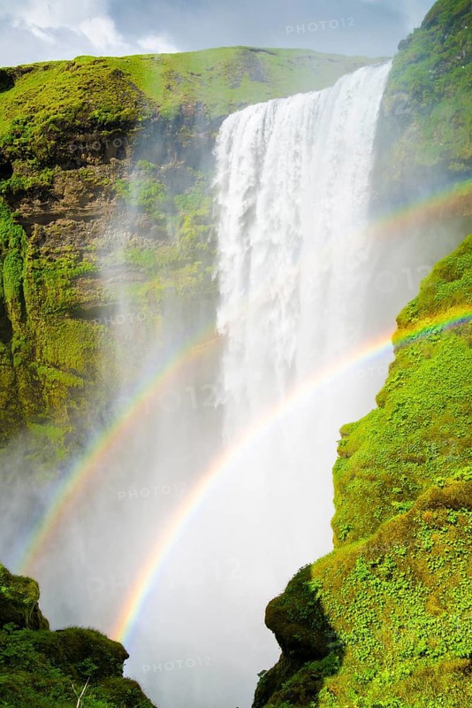 Skogafoss waterfall