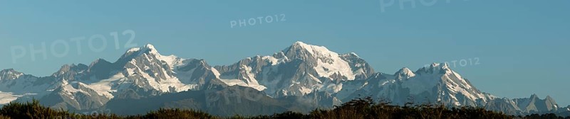 Mount Tasman to the left