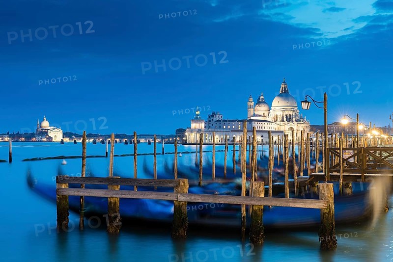 Church of Santa Maria della Salute with gondolas