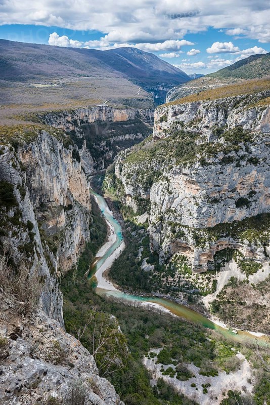 Verdon and Gorges du Verdon or Grand Canyon du Verdon
