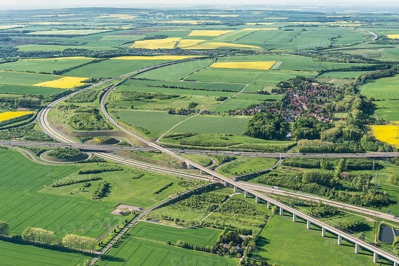 German federal highways 4 and 71
