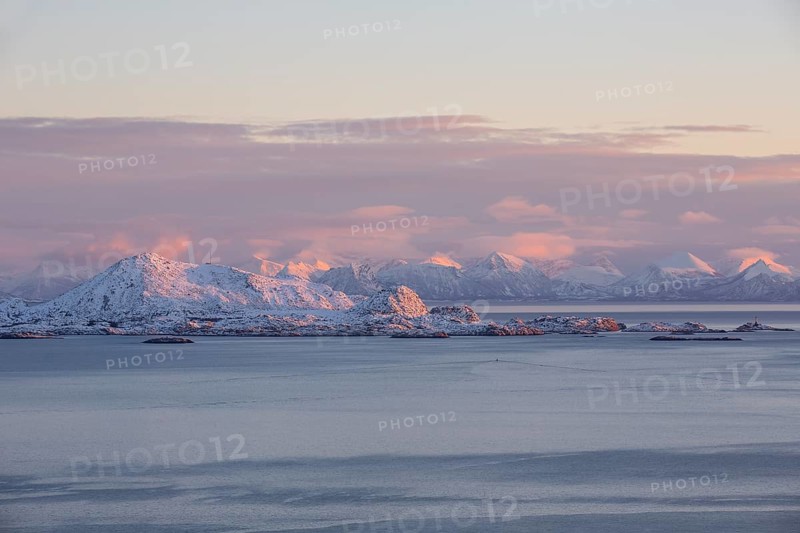 Skrova island in the Vestfjord