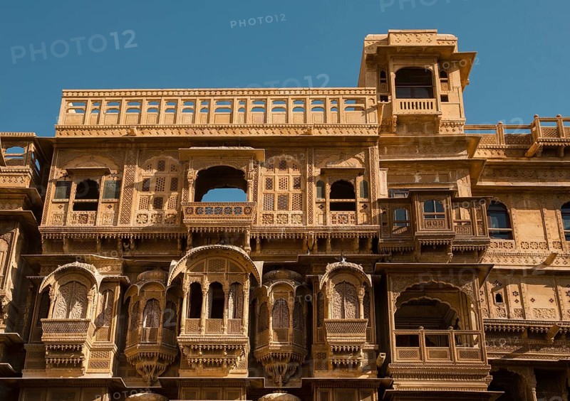 Windows and balconies