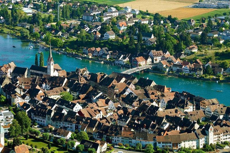 View of the historic centre