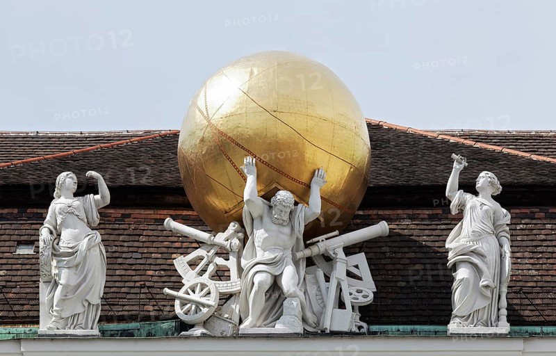 Atlas carrying the firmament on his shoulders