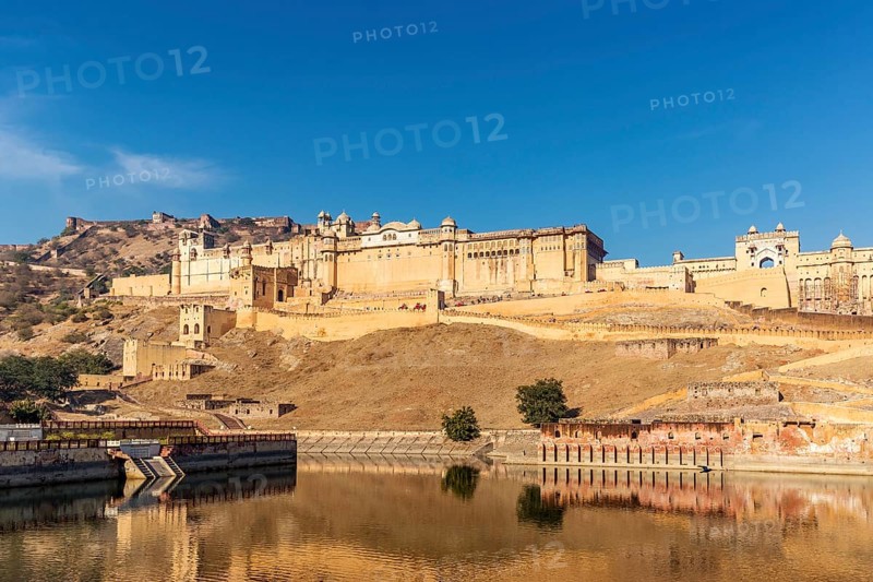 Amber Fort with Mahota Lake