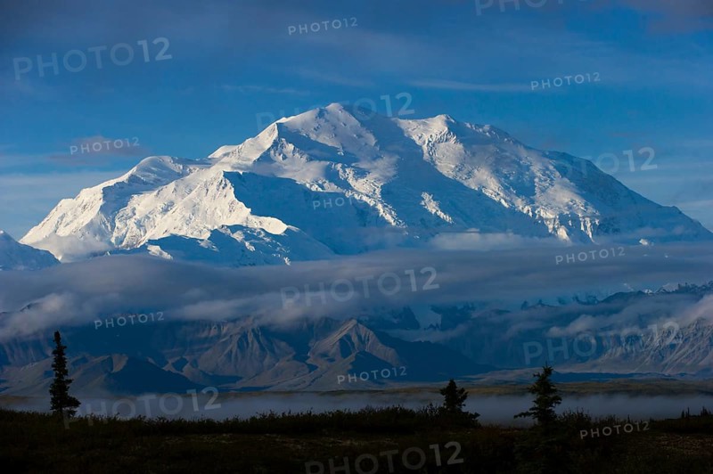 Snowy Mount McKinley