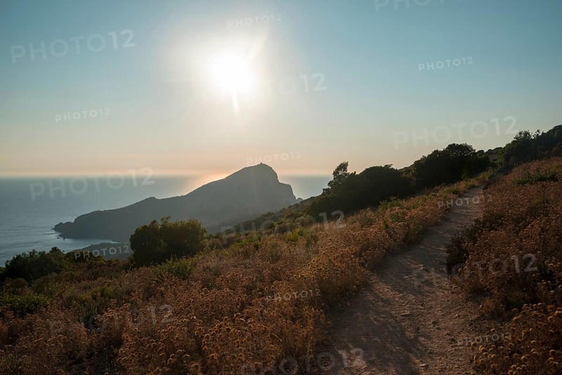 Hiking trail to Genoese tower
