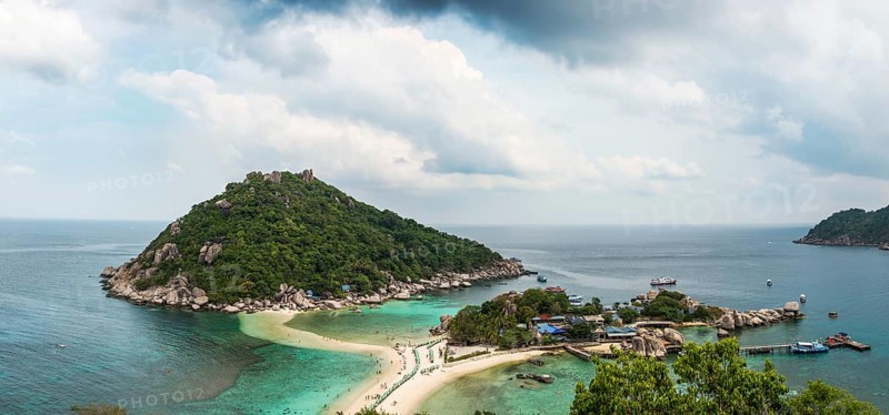 View of Koh Nang Yuan
