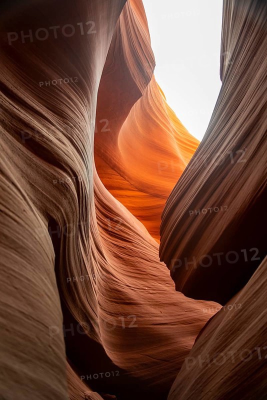 Colourful sandstone formation