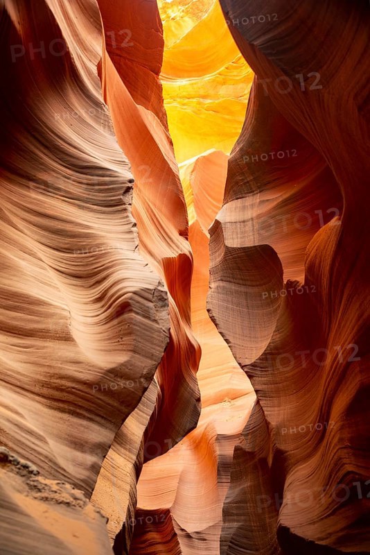 Colourful sandstone formation