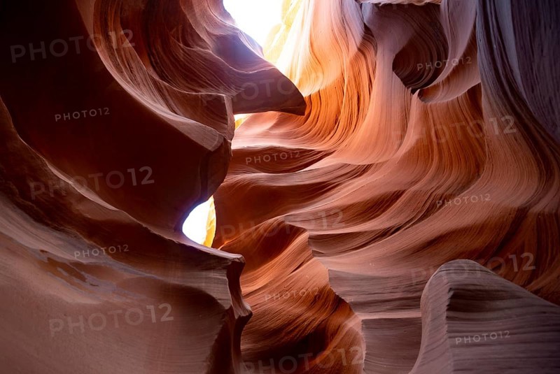 Colourful sandstone formation