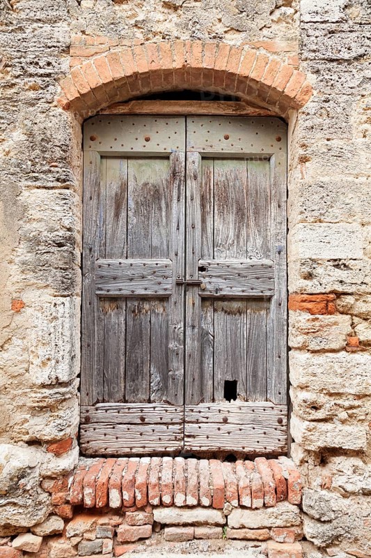 Wooden door