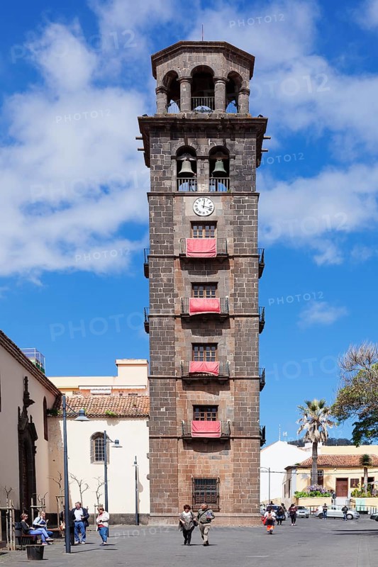 Bell tower of the Iglesia de la Conception Church