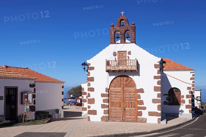 Tourist info and Church of Las Tricias