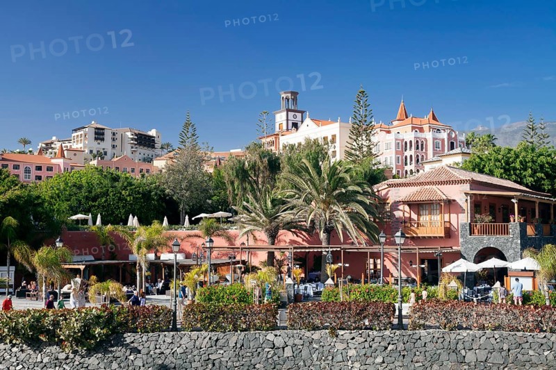 Beach promenade Playa del Duque