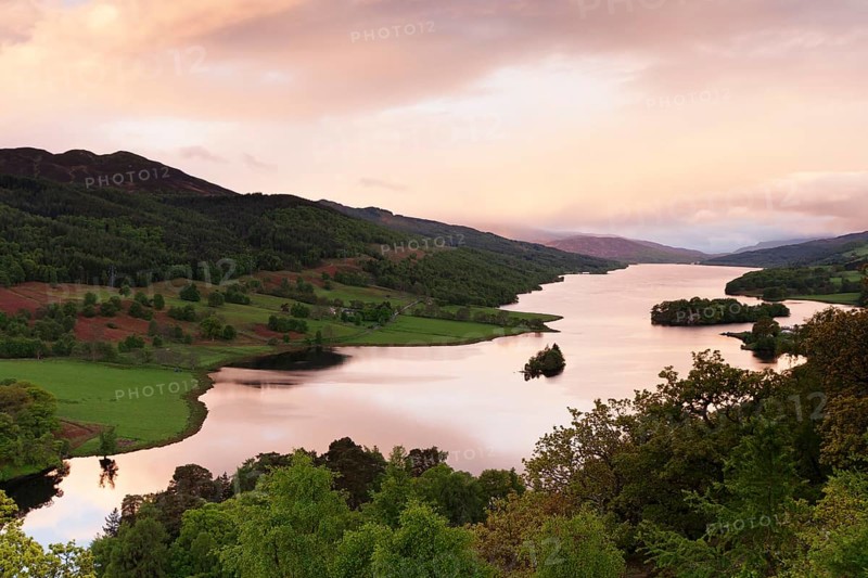 Loch Tummel at dawn