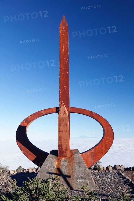 Astronomical viewpoint Monumento Al Infinito by architect Cesar Manrique