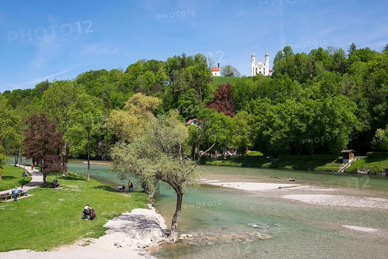 Isar and Kalvarienberg or Calvary
